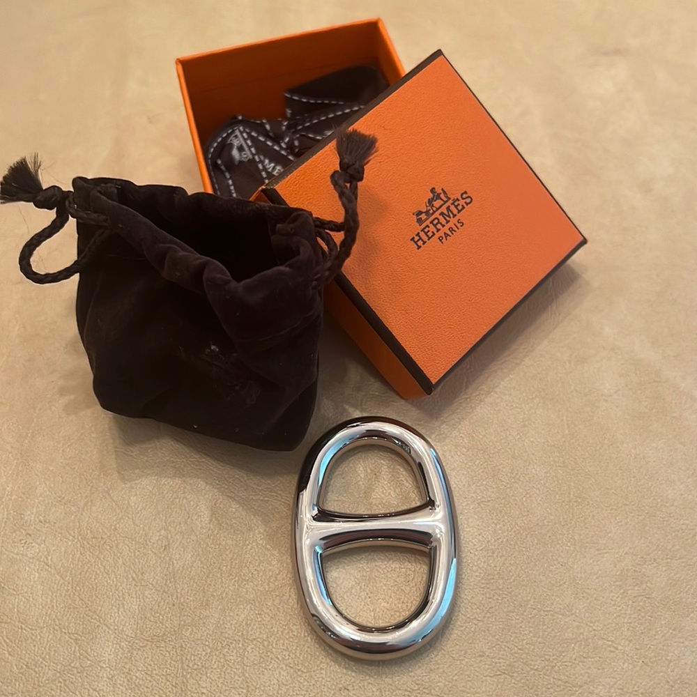 Hermès scarf ring